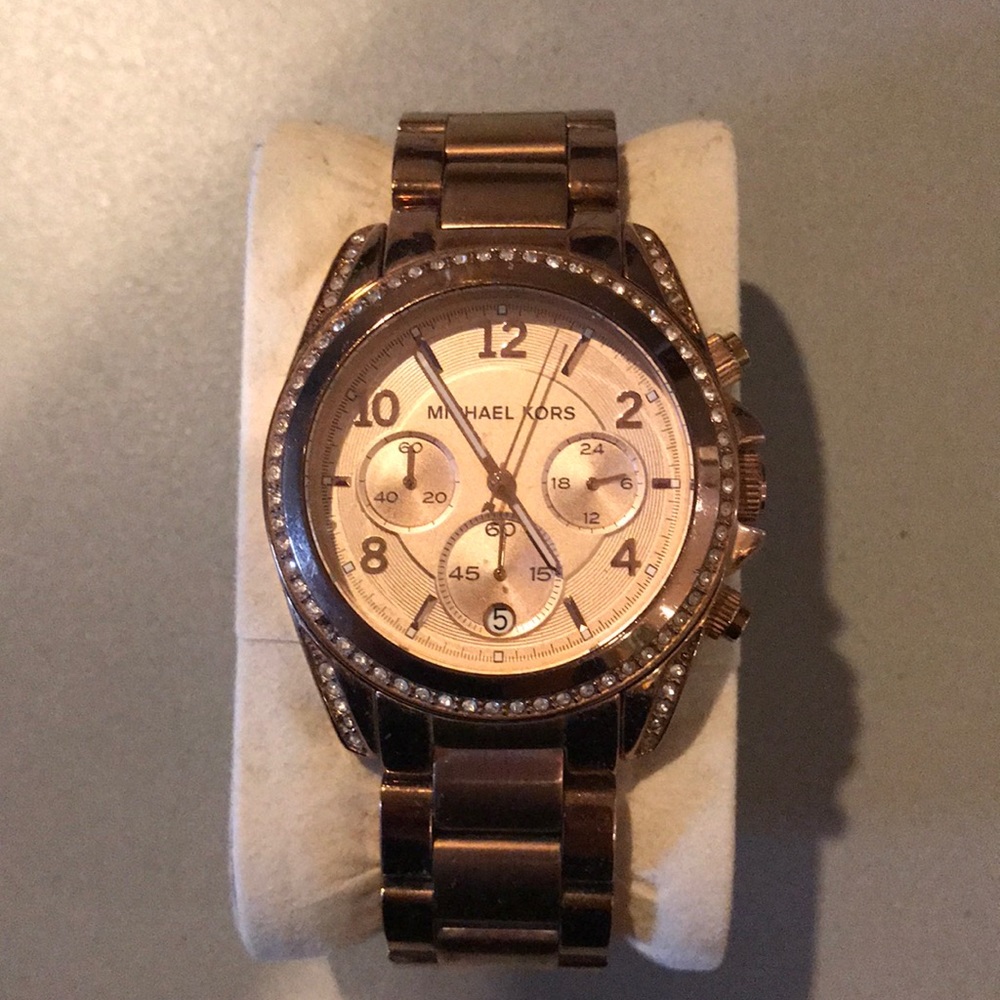 Michael Kors Rose Gold Watch